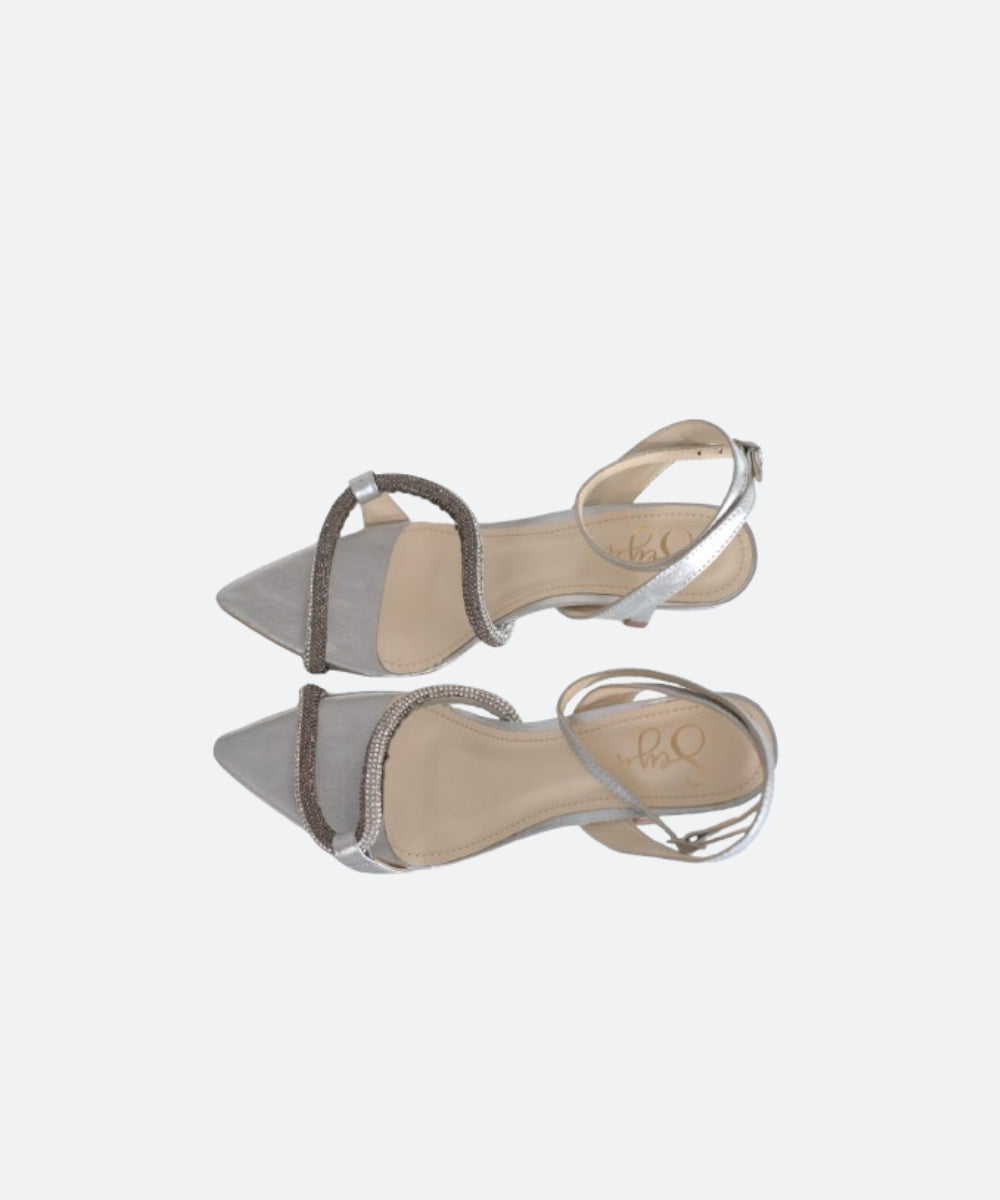 S Curved High-Heel Sandals