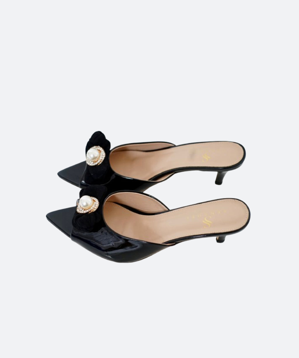 Kitten Heel Mules