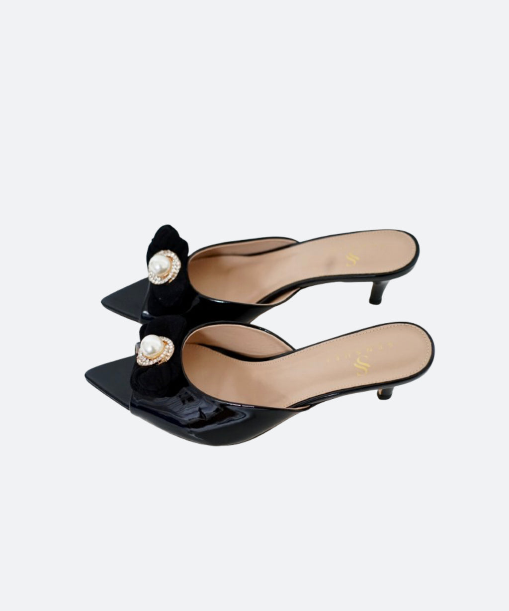 Kitten Heel Mules